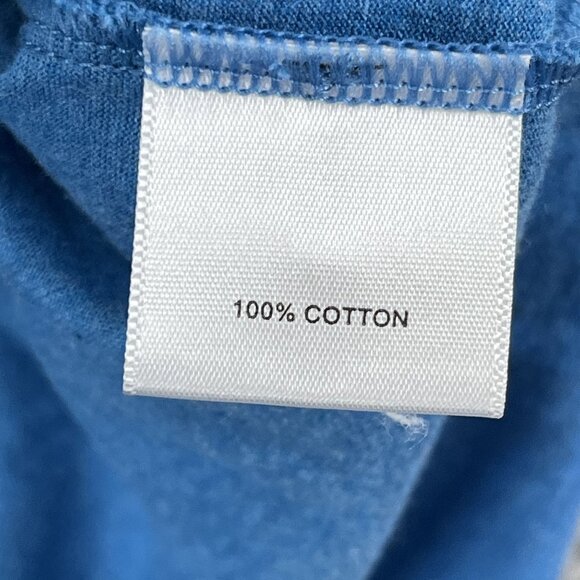 Peter Millar 100% Cotton Blue Polo Shirt Sz Large - Picture 4 of 5